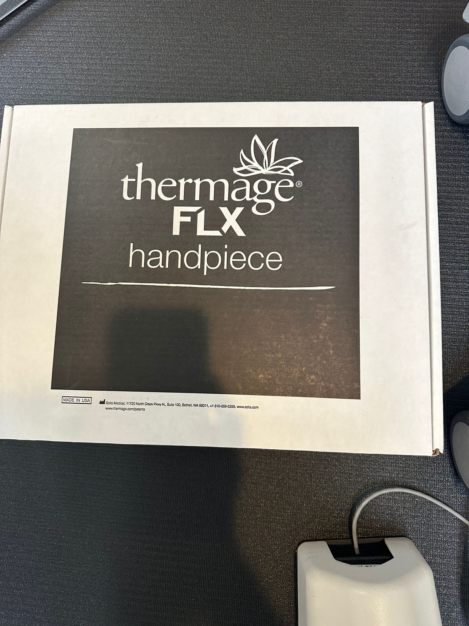 Solta Thermage FLX RF Skin Tightening Generator - Refurbished 2021 - Handpiece